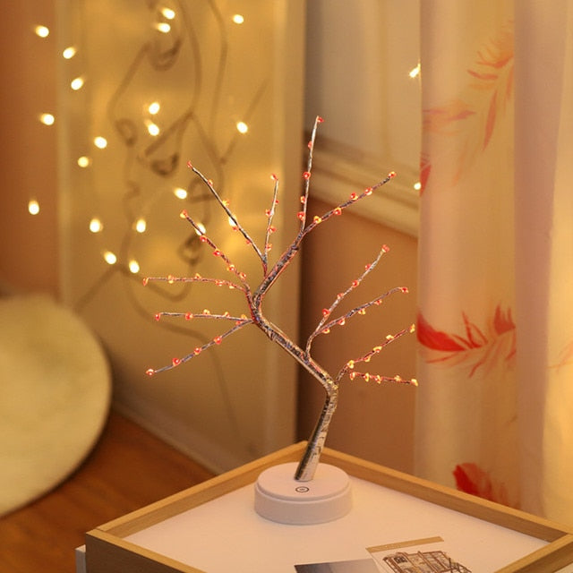 Christmas Greeting Tree Light