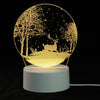 3D Lamp 3 Color Changing LED Light