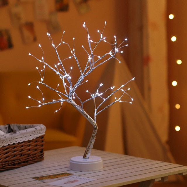 Christmas Greeting Tree Light